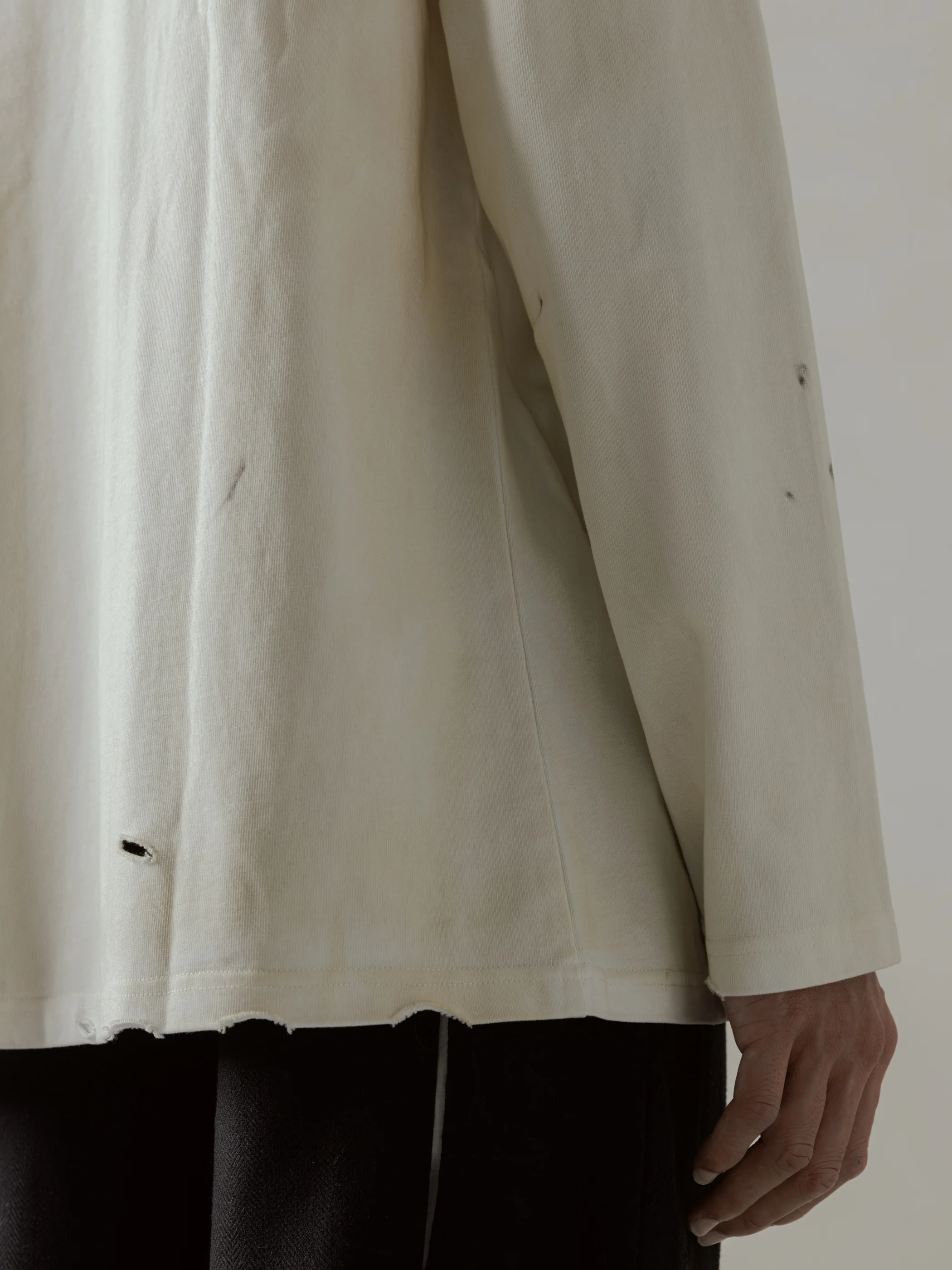 24FW|Destroyed Tee (Beige) - Image 5