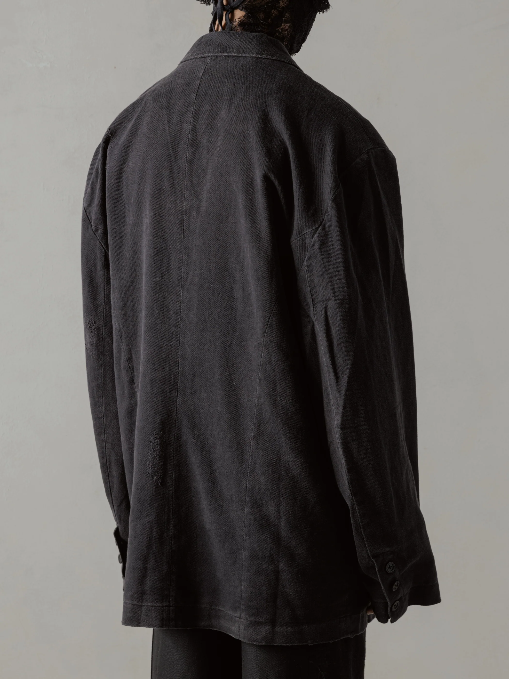 24FW|Distressed Worker Blazer - Image 3