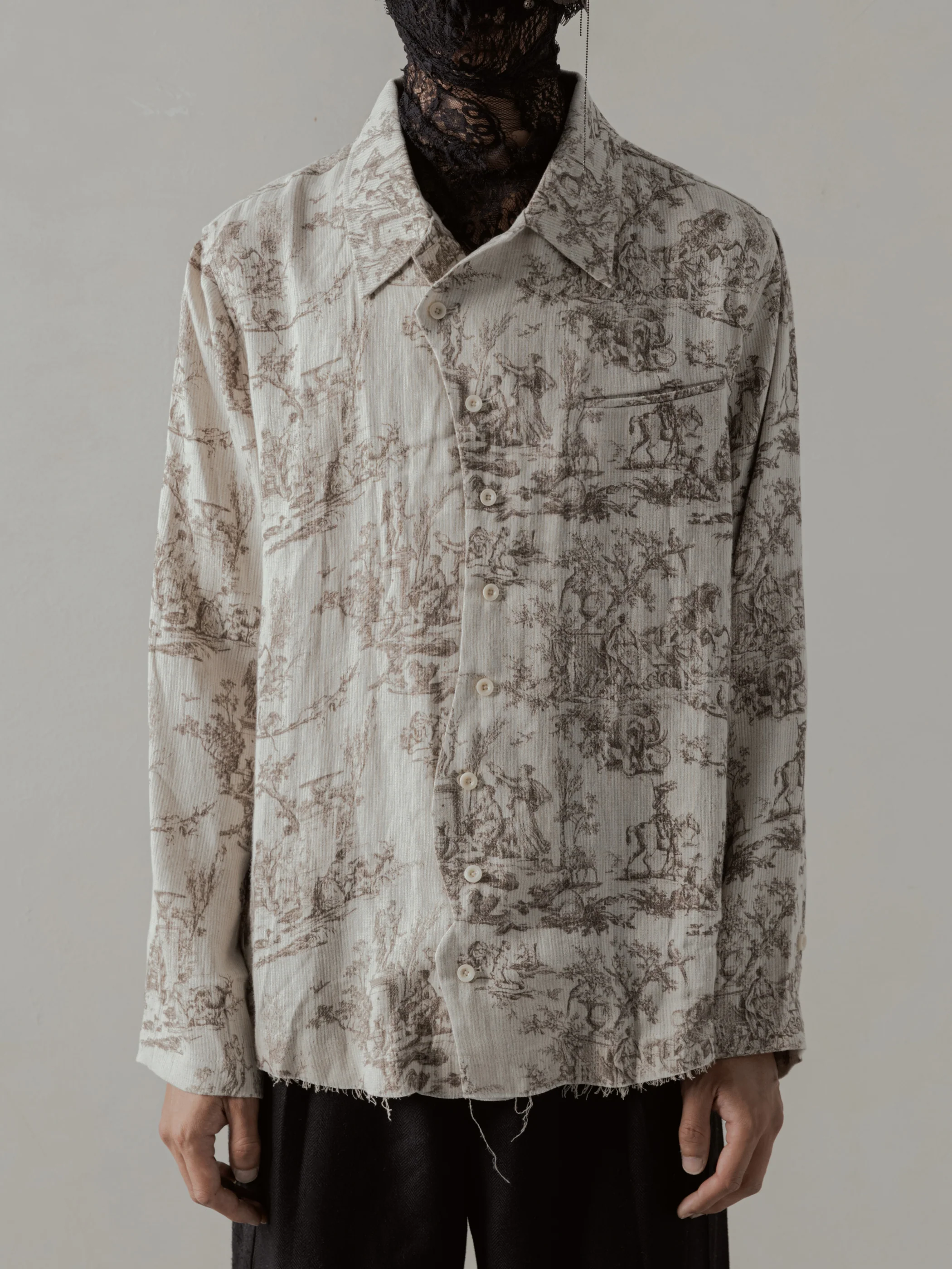 24FW|Seasonal Print LS (Beige)