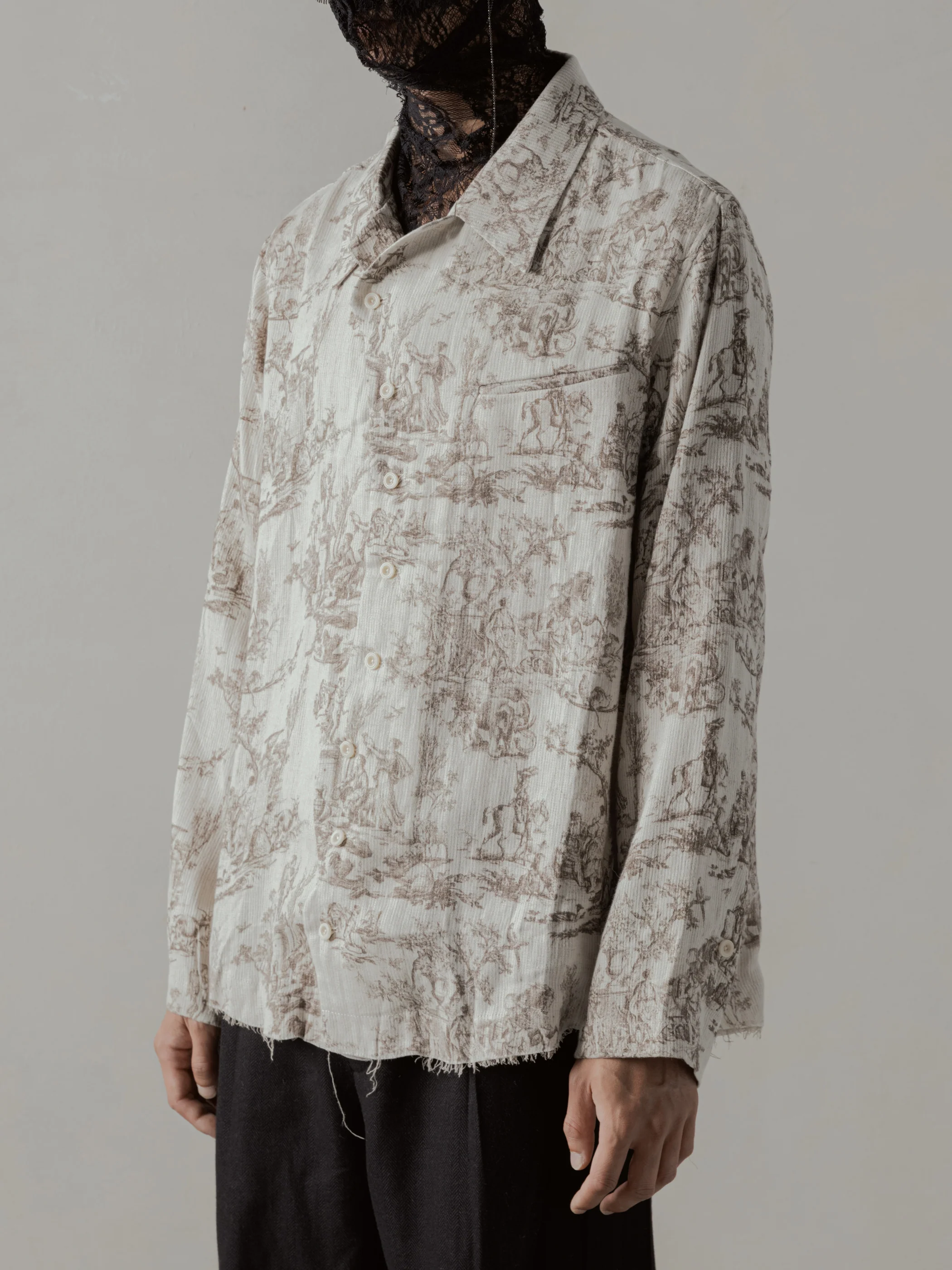 24FW|Seasonal Print LS (Beige) - Image 2