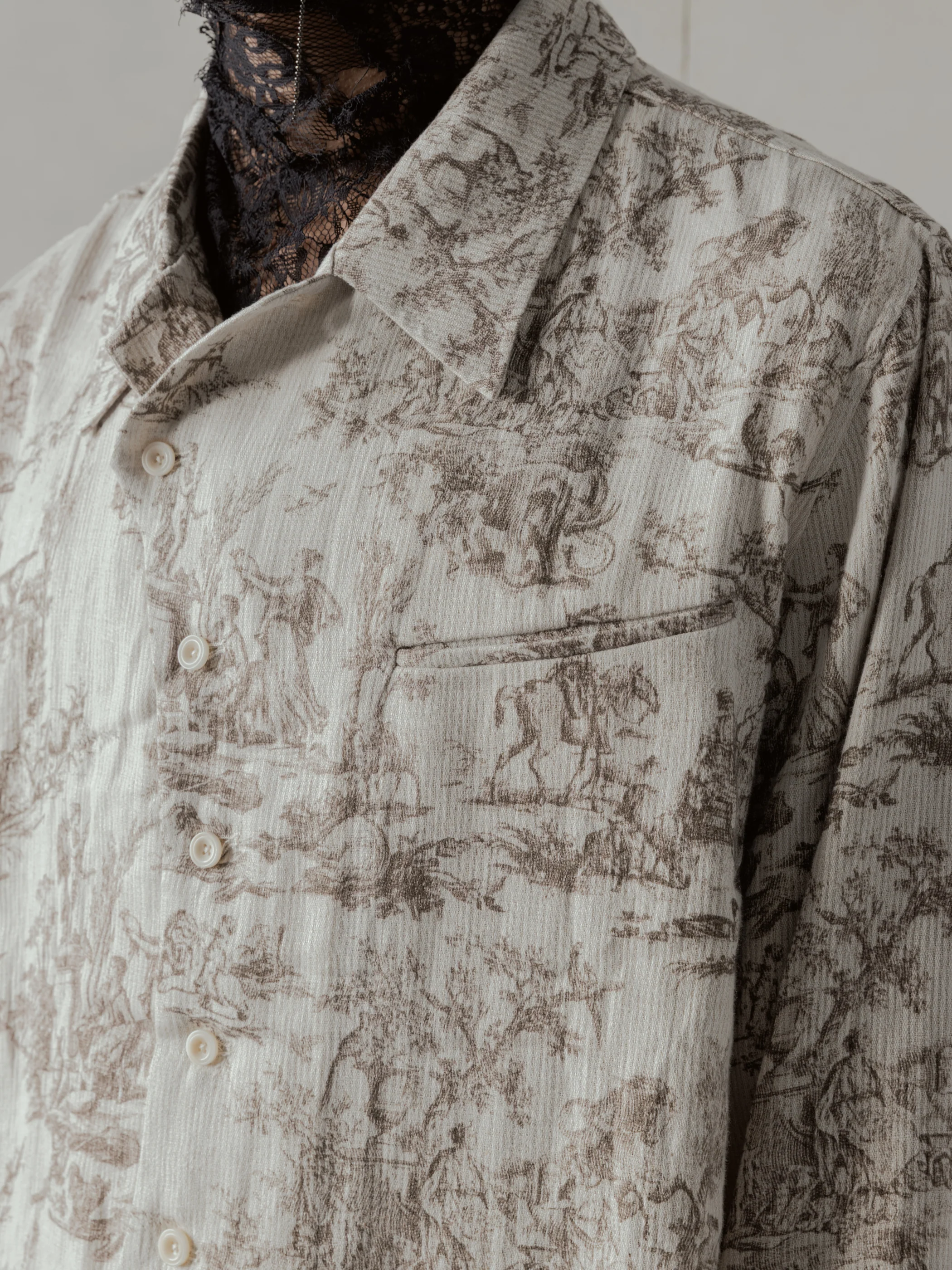 24FW|Seasonal Print LS (Beige) - Image 5