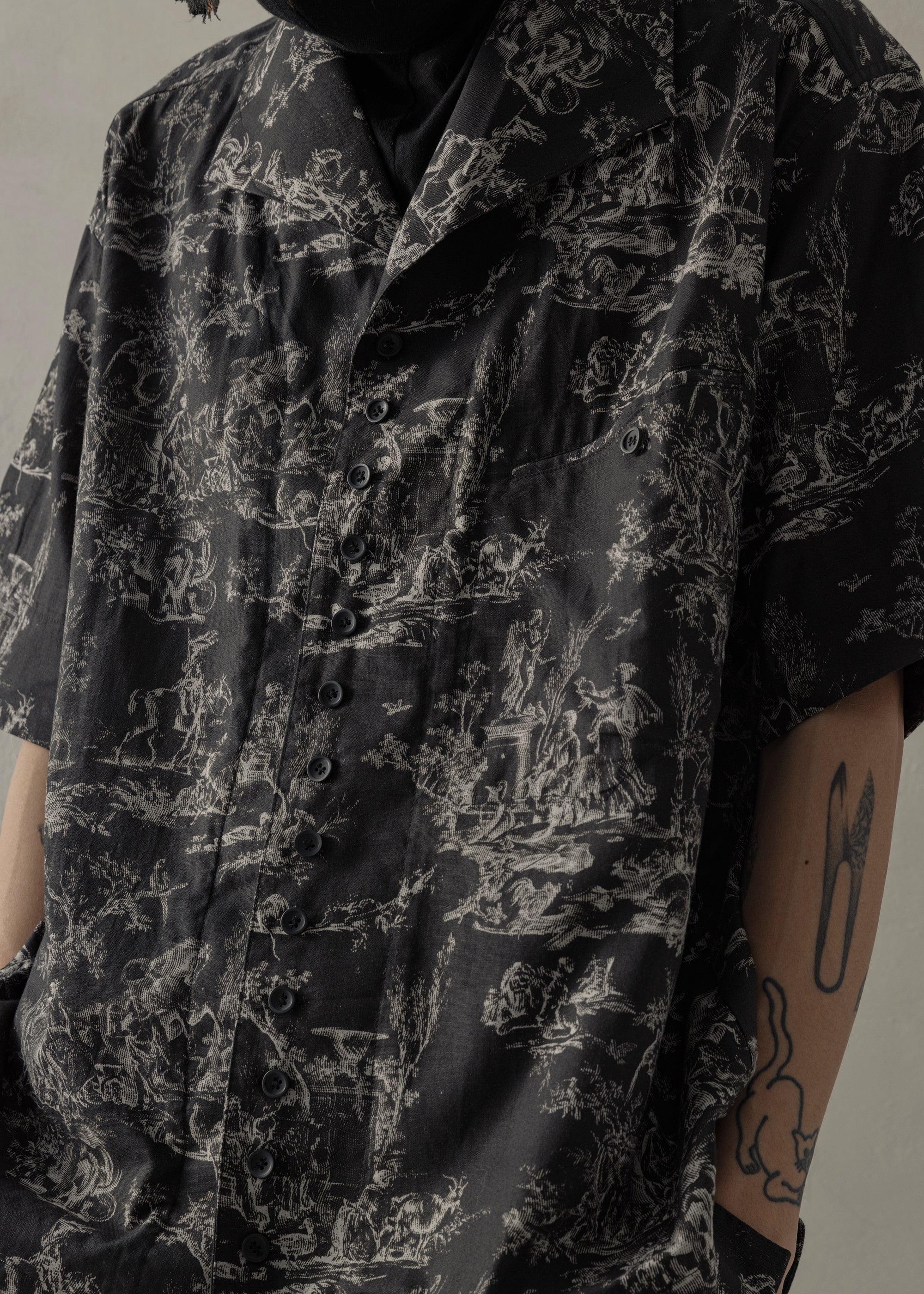 24SS｜Seasonal Print SS（Black） - Image 3