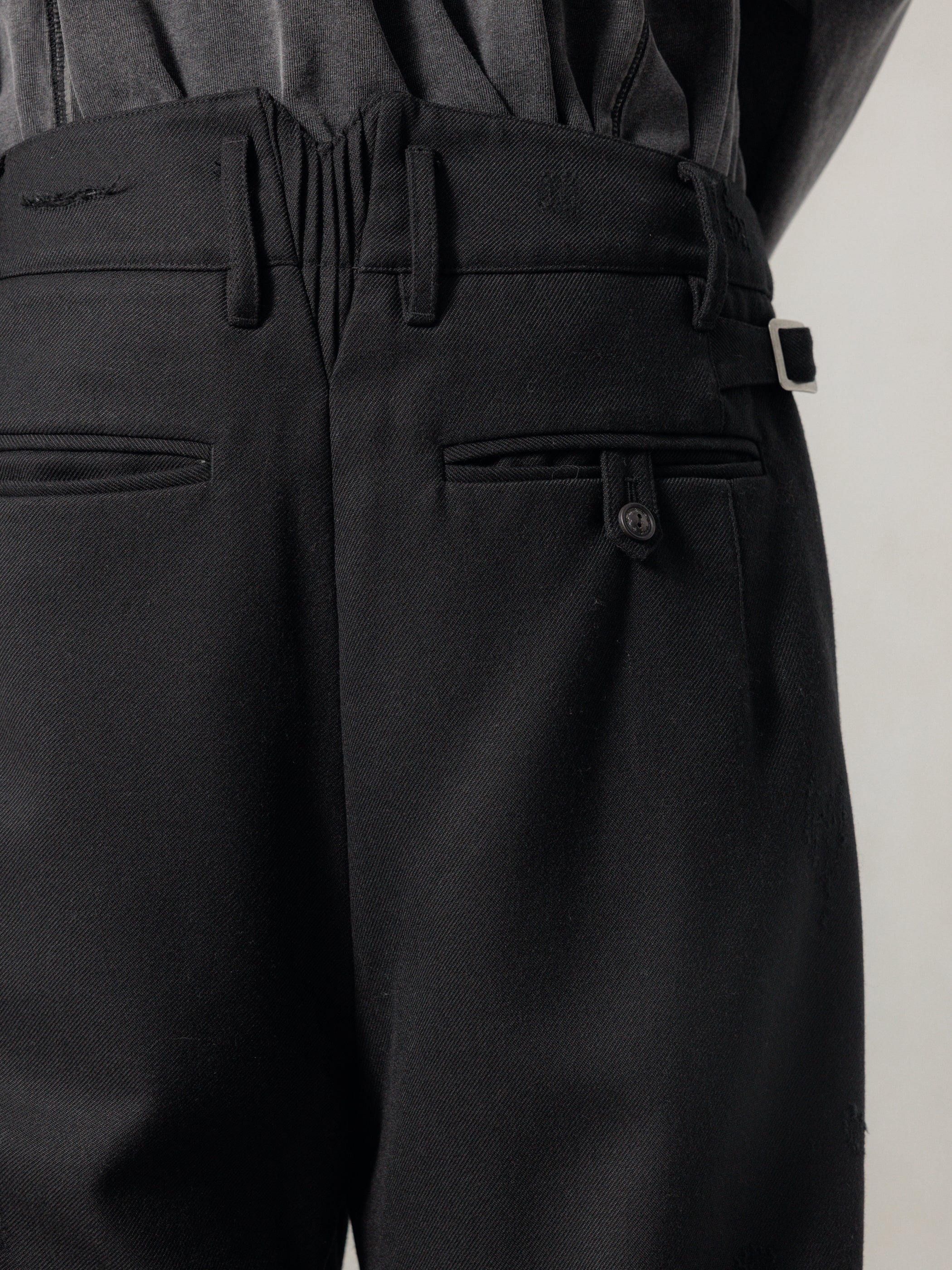 25FW｜Distressed Wool Pants - Image 5