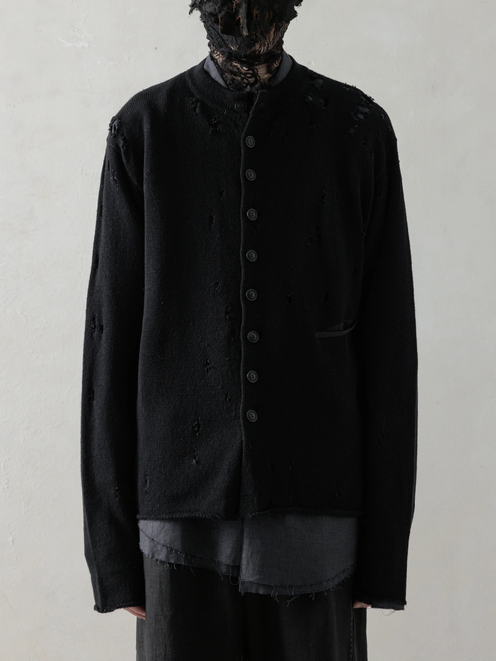25SS|Aged Knit Jacket