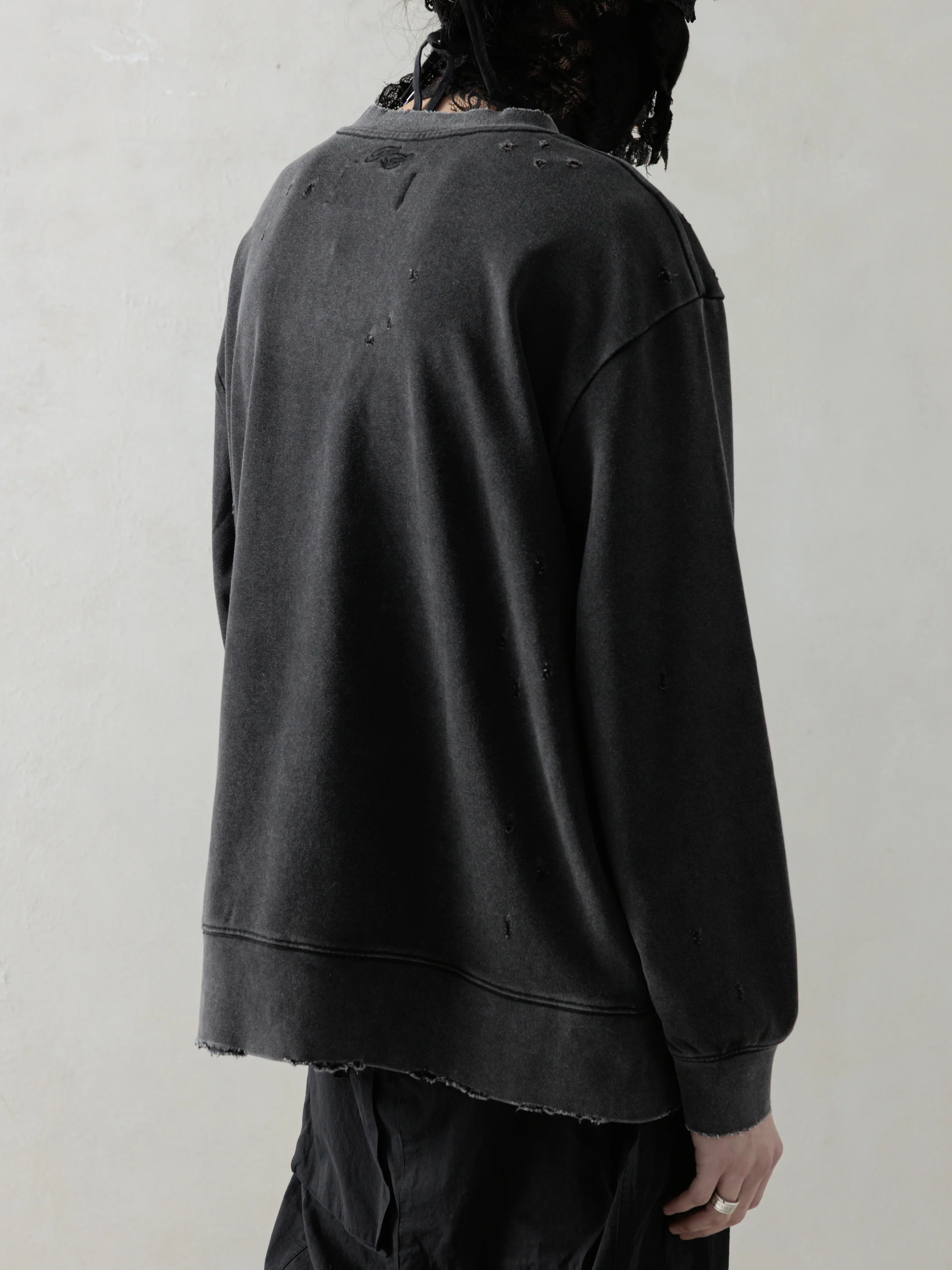 25SS|Distressed LS (Black) - Image 3