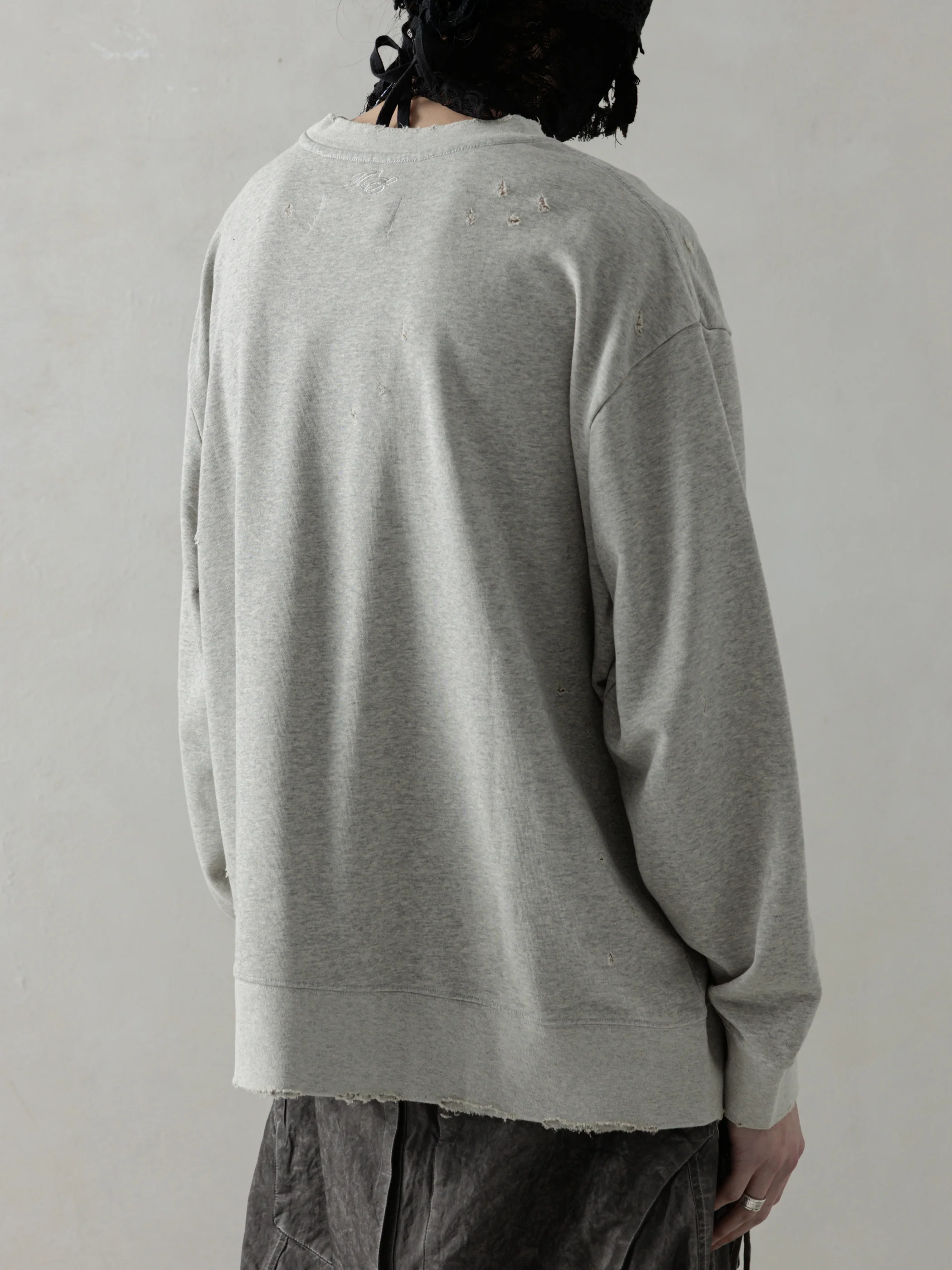 25SS|Distressed LS (Grey) - Image 3