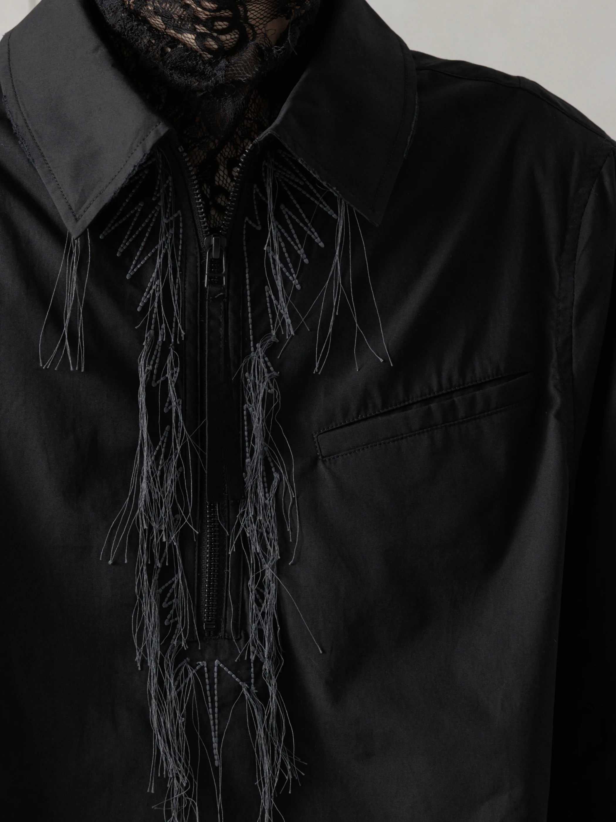 25SS|Half-Zip Dust Shirt - Image 6
