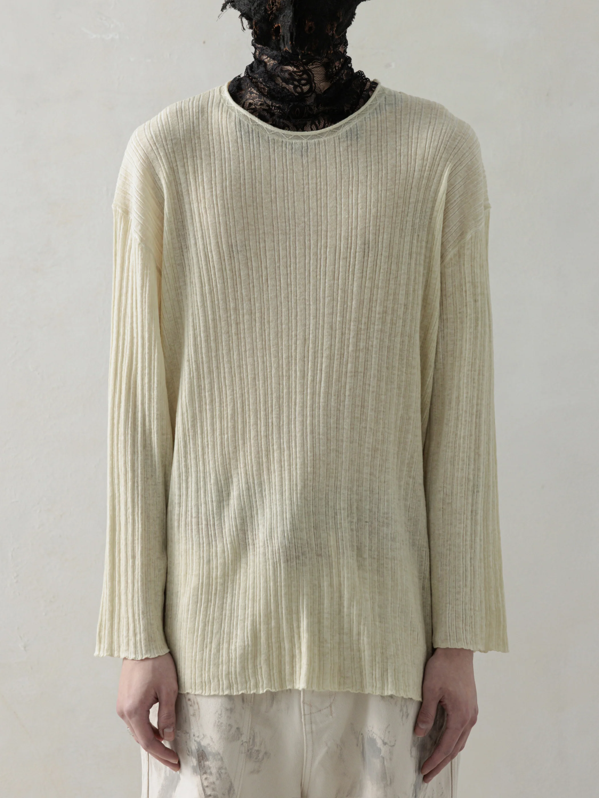 25SS|Semi-sheer Dirt Knit (Beige)