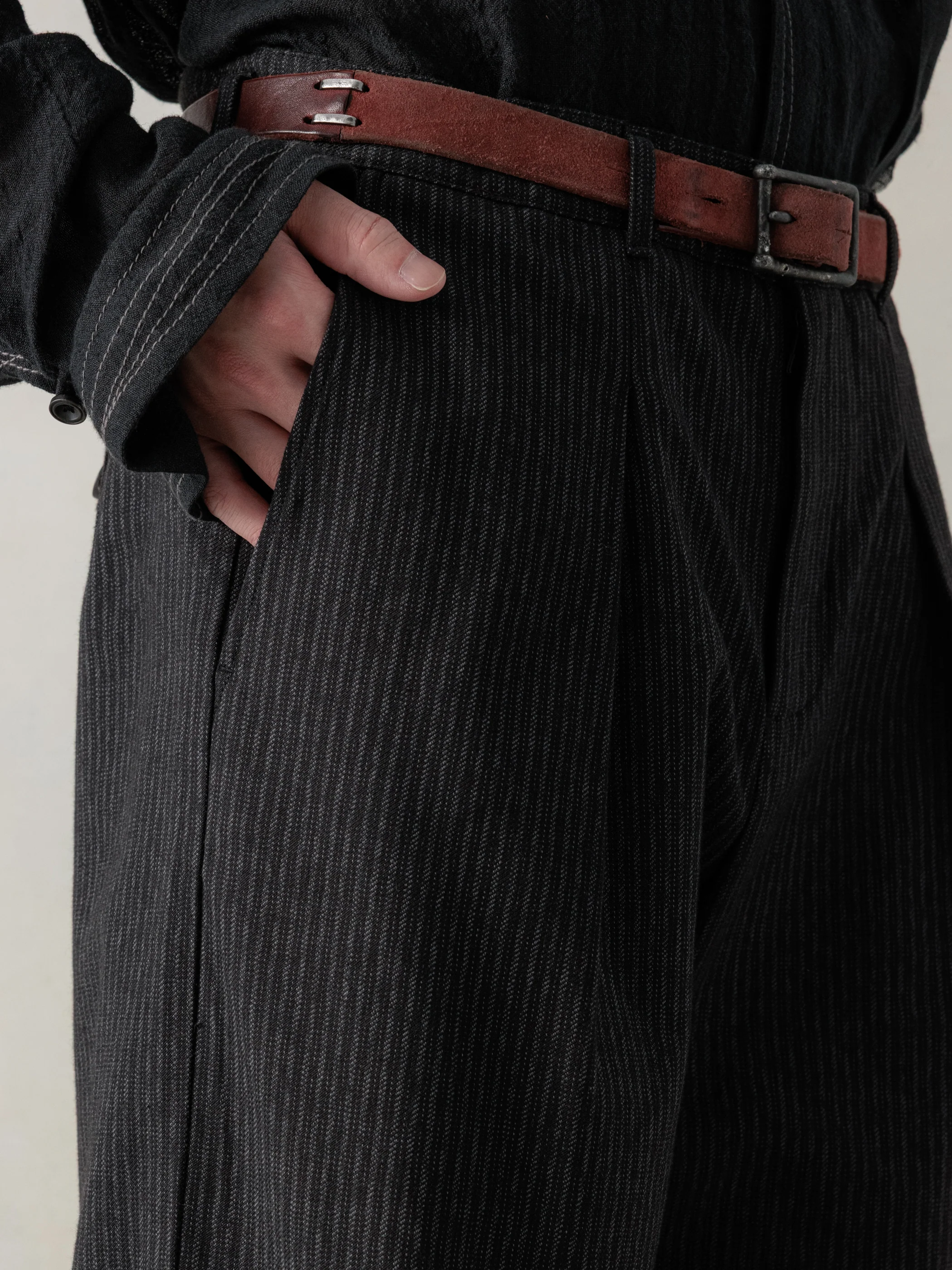 26SS|E'triped Pants - Image 5