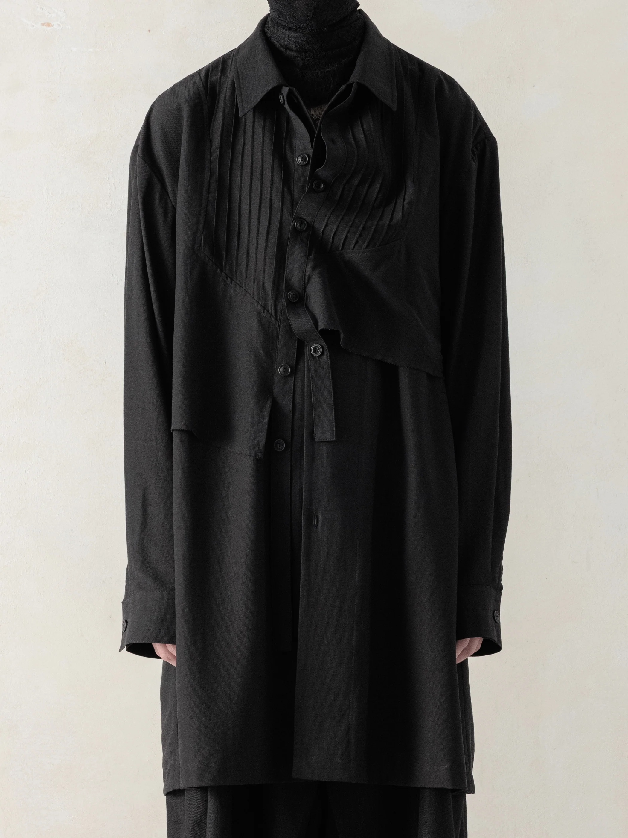 26SS|Oversized Layered Shirt