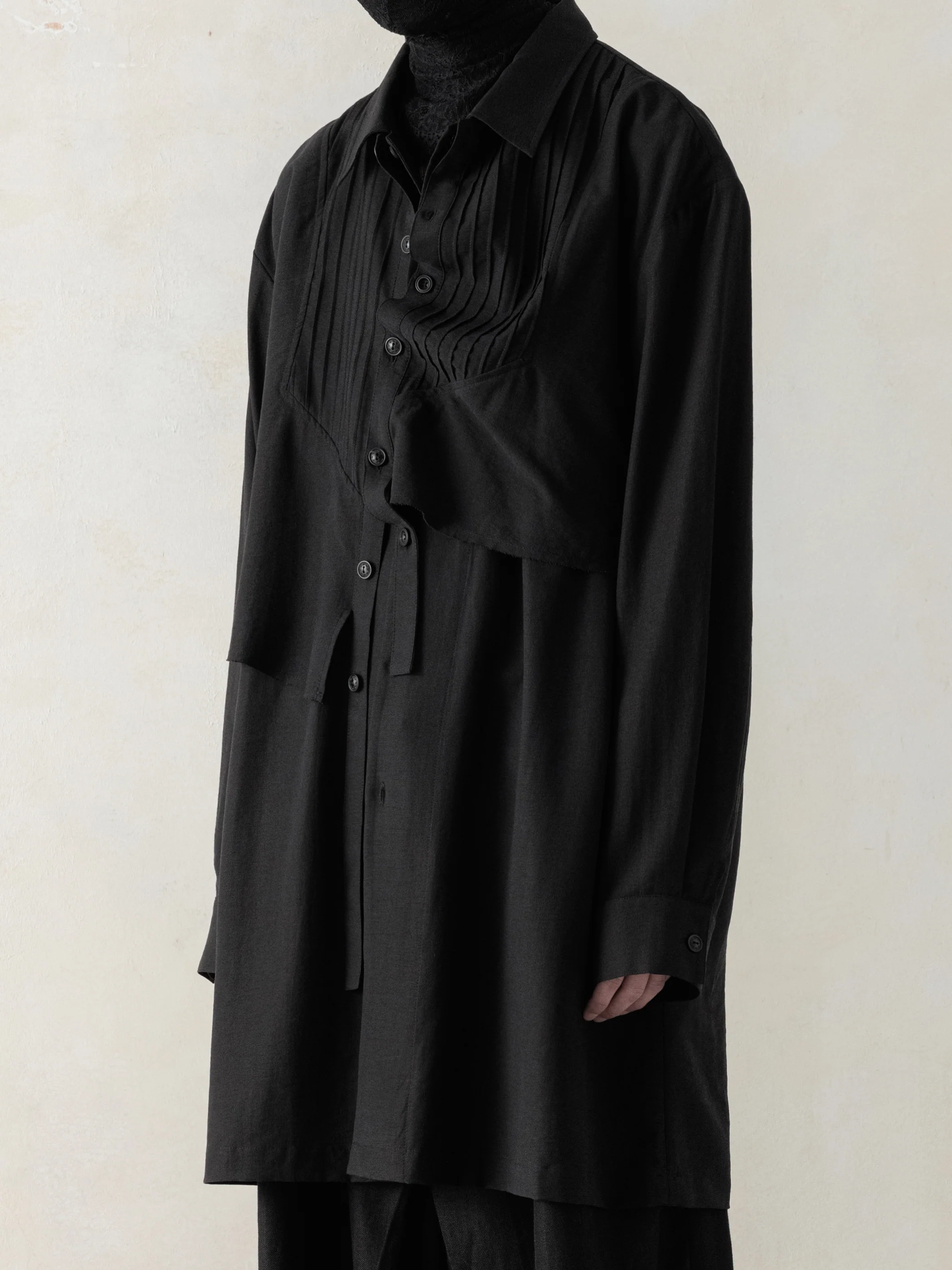 26SS|Oversized Layered Shirt - Image 2
