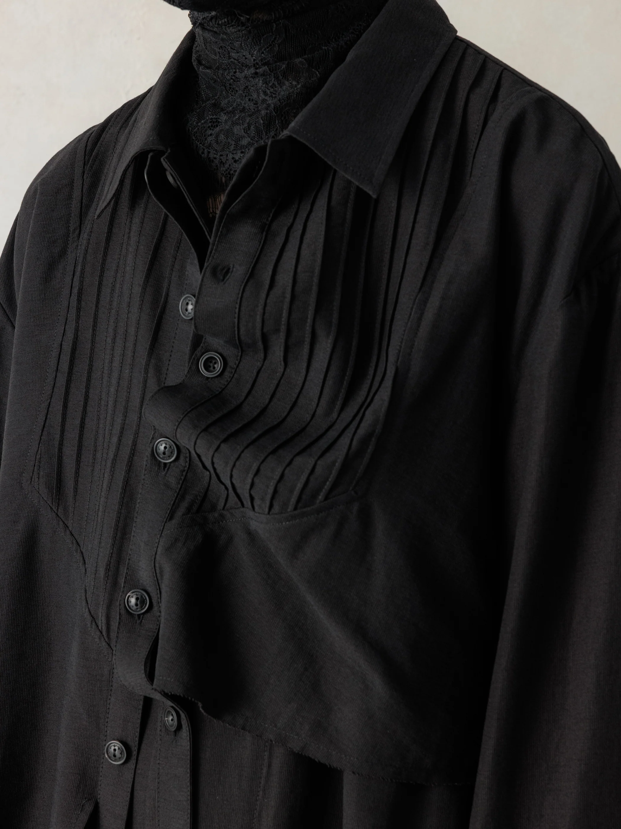 26SS|Oversized Layered Shirt - Image 5