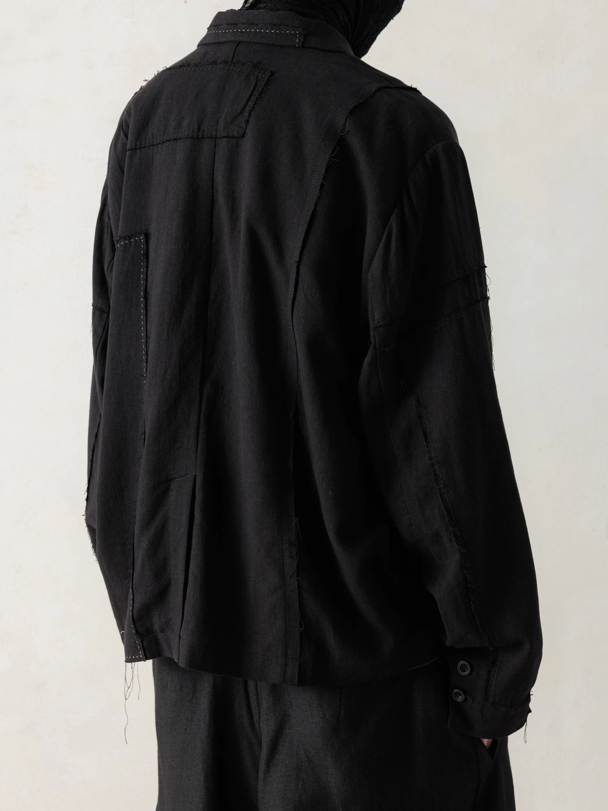 26SS|Patchwork Blazer - Image 3