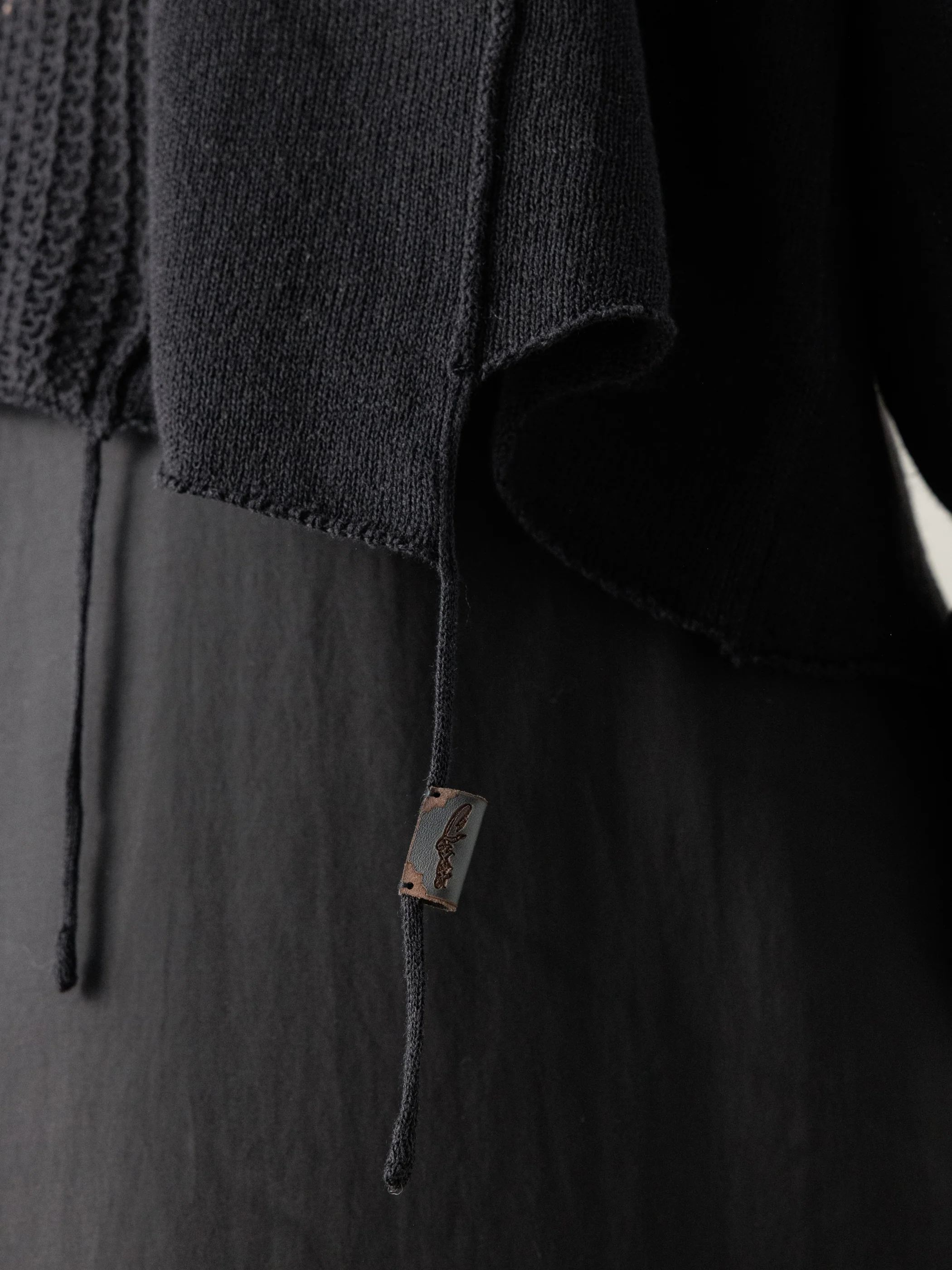 26SS WMS|Asymmetrical Knit Cover-up - Image 4