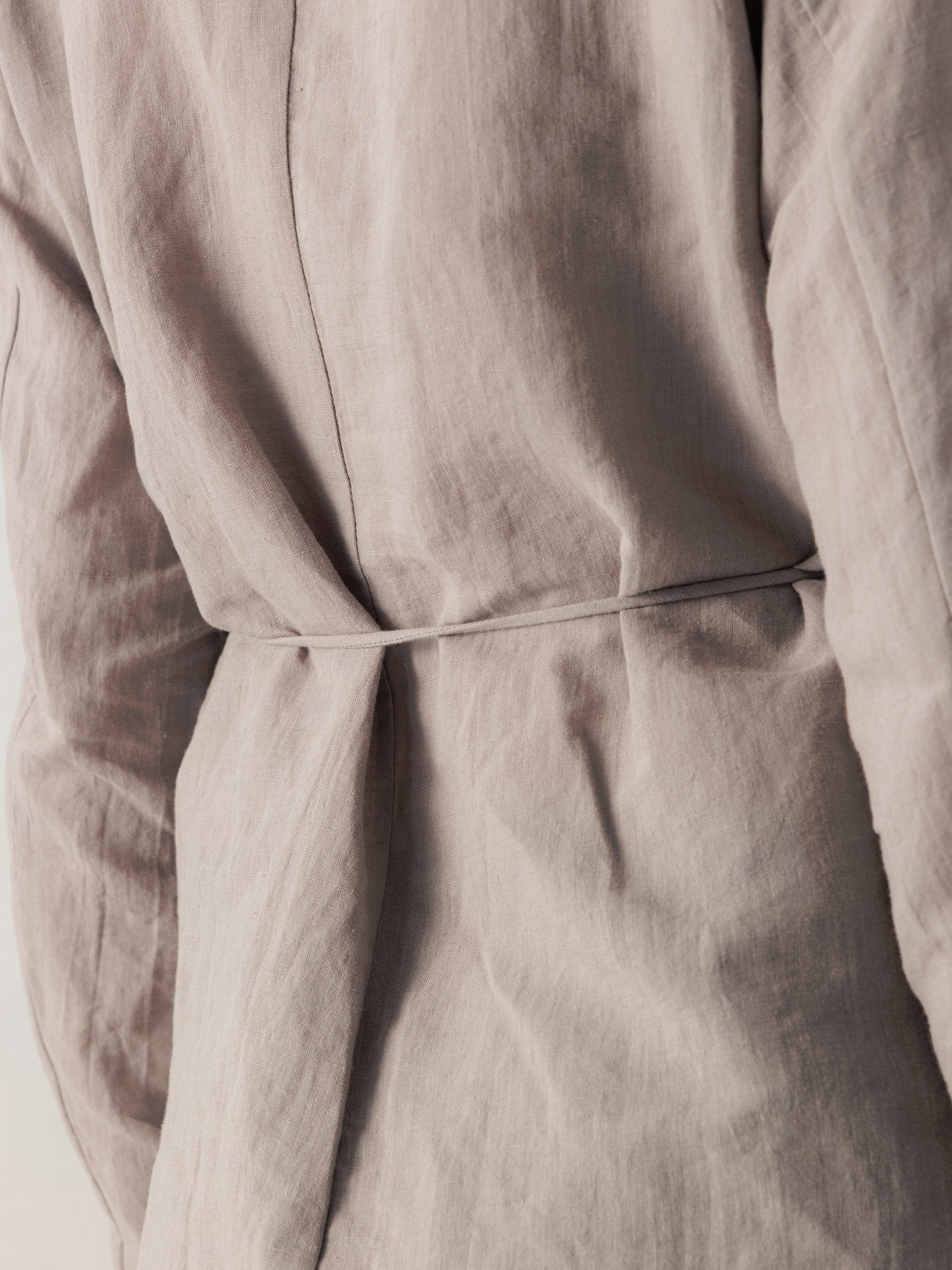 26SS WMS|Side Button Shirt (Grey) - Image 4