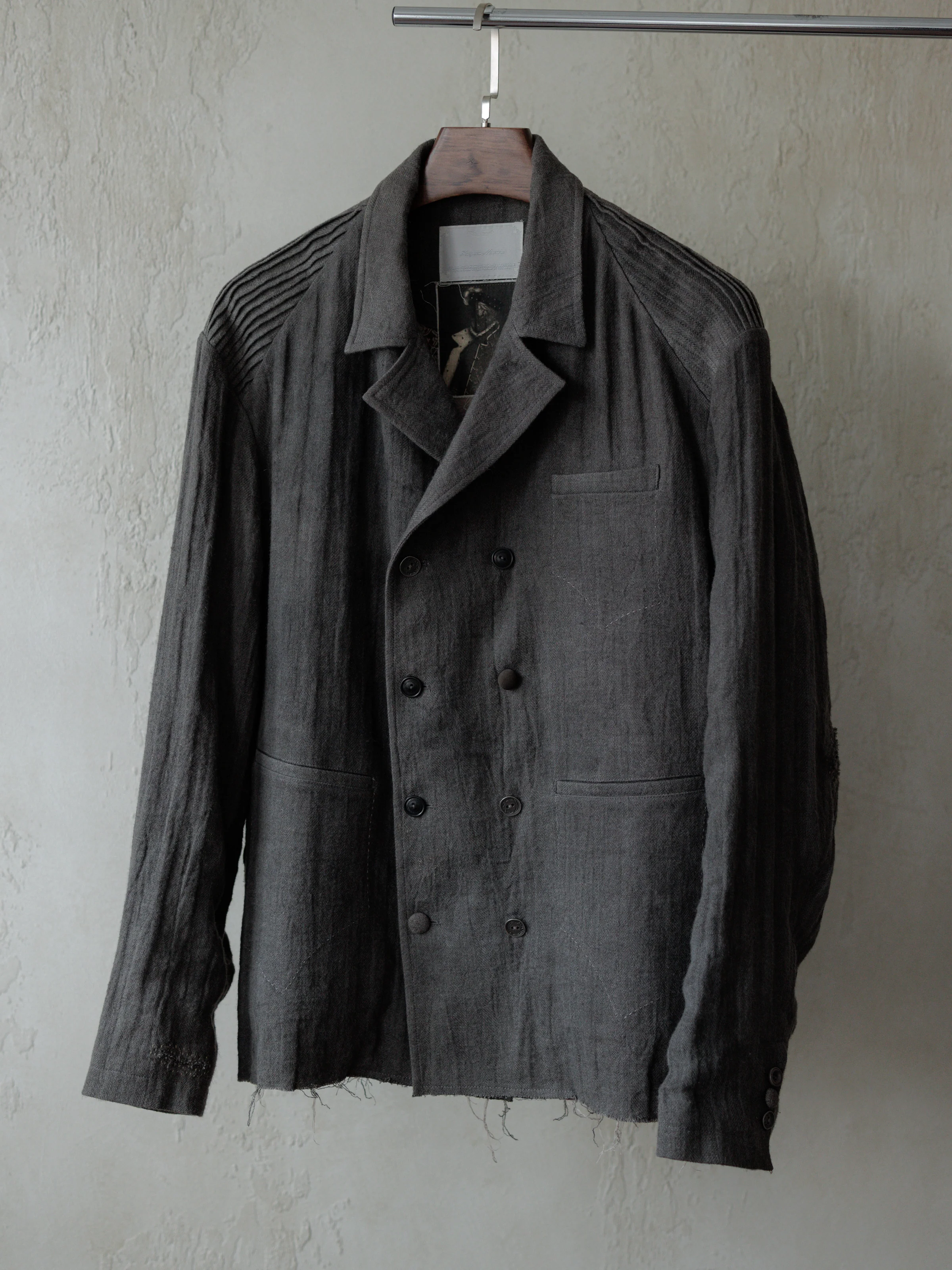 Forgotten Materials|0222 / Double Breasted Blazer
