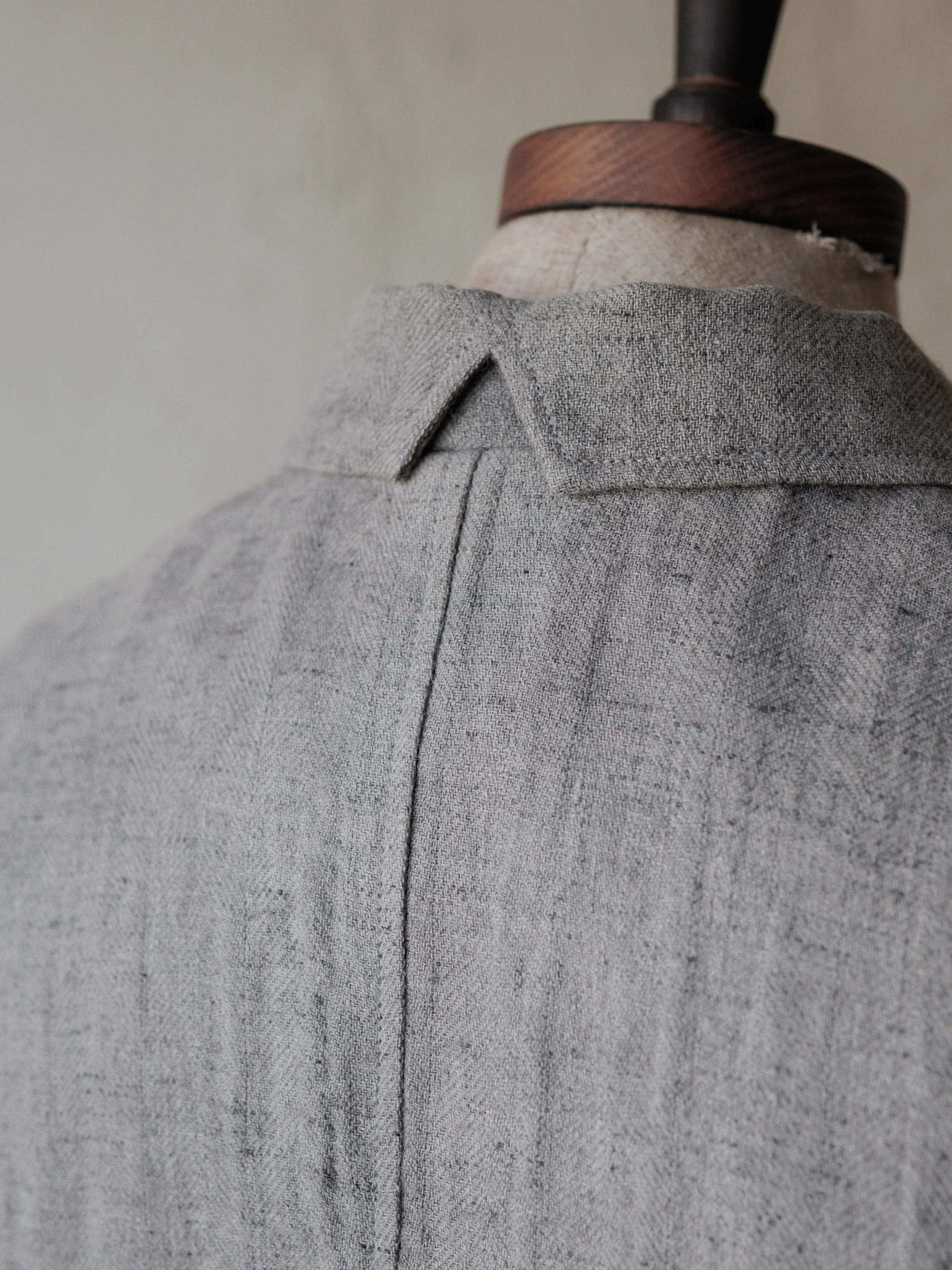 Forgotten Materials|Linen DB JKT (Grey) - Image 5